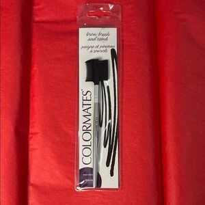 Black Brow Brush and Comb